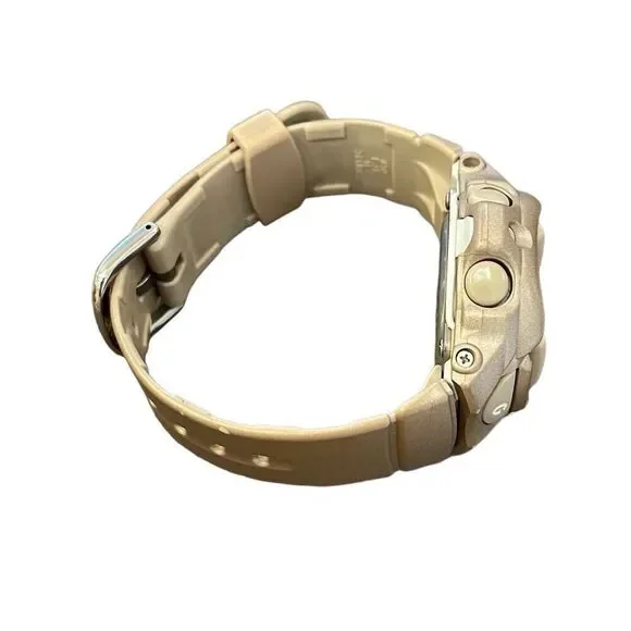 Casio Womens Water Shock Resistant Baby G Digital‎ Wristwatch Cream Rose Gold - Picture 4 of 8